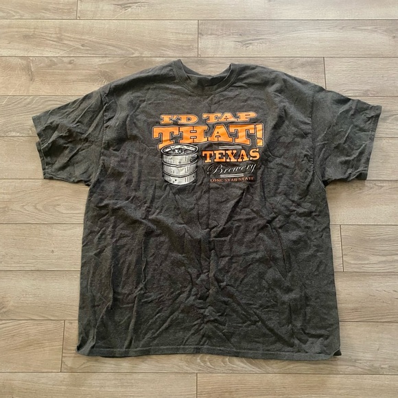 ‘I’d Tap That’ Texas Brewery Lone Star State T-Shirt - Picture 4 of 7